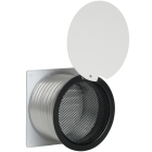 Luchttoevoer set Ø125mm (wit)