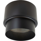 Charlton & Jenrick verloopstuk Ø126mm naar Ø150mm (zwart)