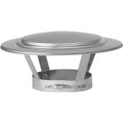 Holetherm enkelwandige regenkap Ø150mm