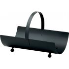 Houtbak halfrond met handvat
