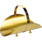 Houtbak halfrond met handvat (goud)