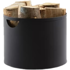 Houtbak rond met handvatten