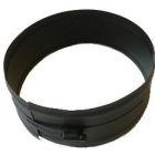 Klemband voor dubbelwandig Ø150/200mm (zwart)