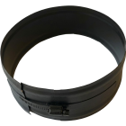 Klemband voor dubbelwandig Ø150/200mm (zwart)