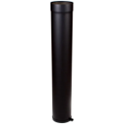 Dikwandige paspijp Ø150mm – 100cm (zwart)