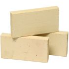 Vuurvaste steen lichtgeel 212 x 105 x 30 mm