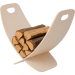 Firewood houtbak (naturel)