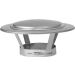 Holetherm enkelwandige regenkap Ø125mm
