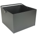 Houtbak met handvat (antraciet)