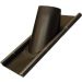 Loodvrije loodslab voor dubbelwandig Ø150mm – 5-20° (zwart)