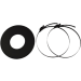 Rozet + klemmen voor flex pijp Ø125mm