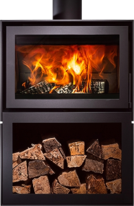 Barbas BOX 65 met houtvak houtkachel