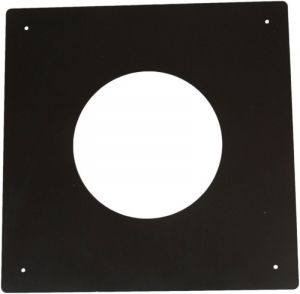 Brandseparatieplaat voor dubbelwandig Ø150/200mm (zwart)
