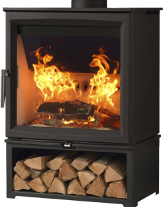 Charlton & Jenrick Fireline Woodtec breed deep max met houtopslag