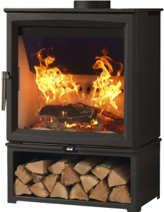 Charlton & Jenrick Fireline Woodtec breed met houtopslag