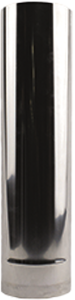Dikwandige RVS paspijp Ø100mm – 100cm