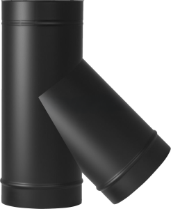 Dubbelwandige T-stuk Ø150/200mm – 45º