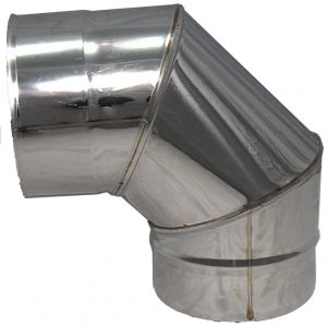 Enkelwandige bocht Ø150mm – 90°