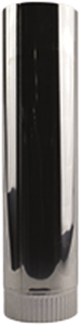 Enkelwandige RVS pijp Ø80mm – 25cm