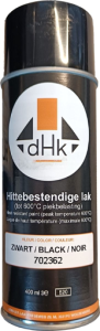 Hittebestendige lak zwart 702362
