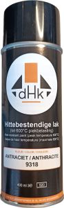 Hittebestendige lak antraciet 9318