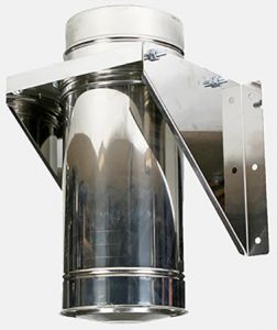Holetherm dubbelwandige stoelconstructie Ø250/300mm