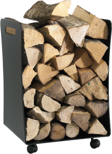 Houtbak rechthoek op wieltjes