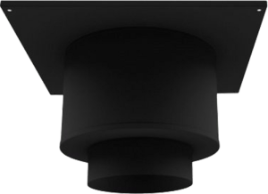 JAcobus aansluitstuk Ø200mm naar Ø200/280mm (zwart)