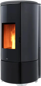 Nobis A8 Round Keramiek pelletkachel