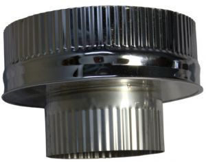 Onderaansluitstuk Ø130mm naar Ø150/200mm