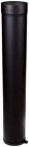 Dikwandige paspijp Ø130mm – 100cm (zwart)