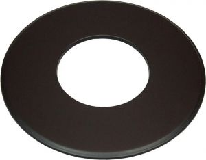 Dikwandig rozet Ø130mm – 11cm (zwart)