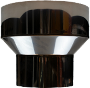 RVS verloopstuk Ø199mm naar Ø300mm